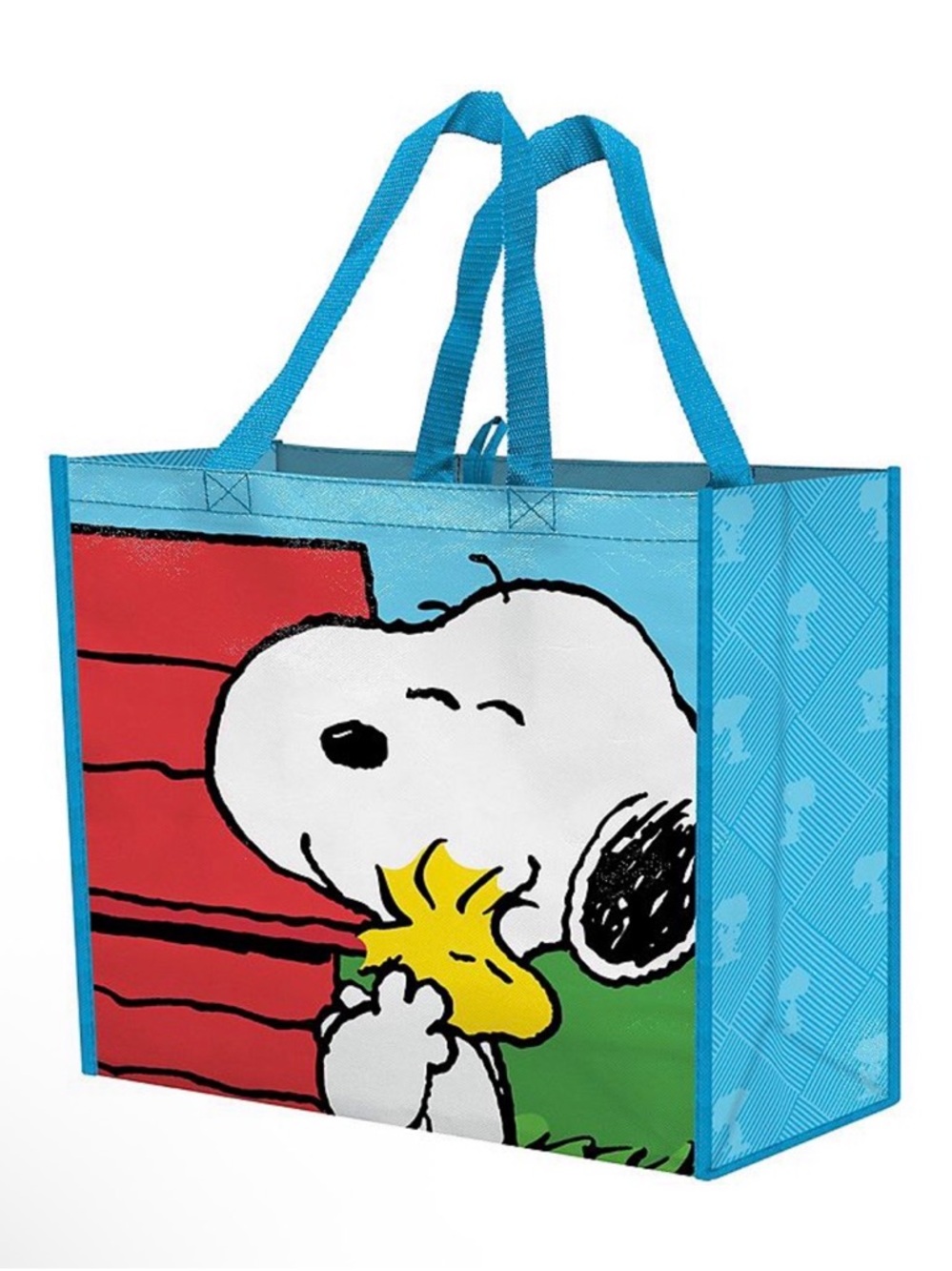 Peanuts Snoopy & Woodstock Reusable XL Tote Bag - Gift Kids Brand New